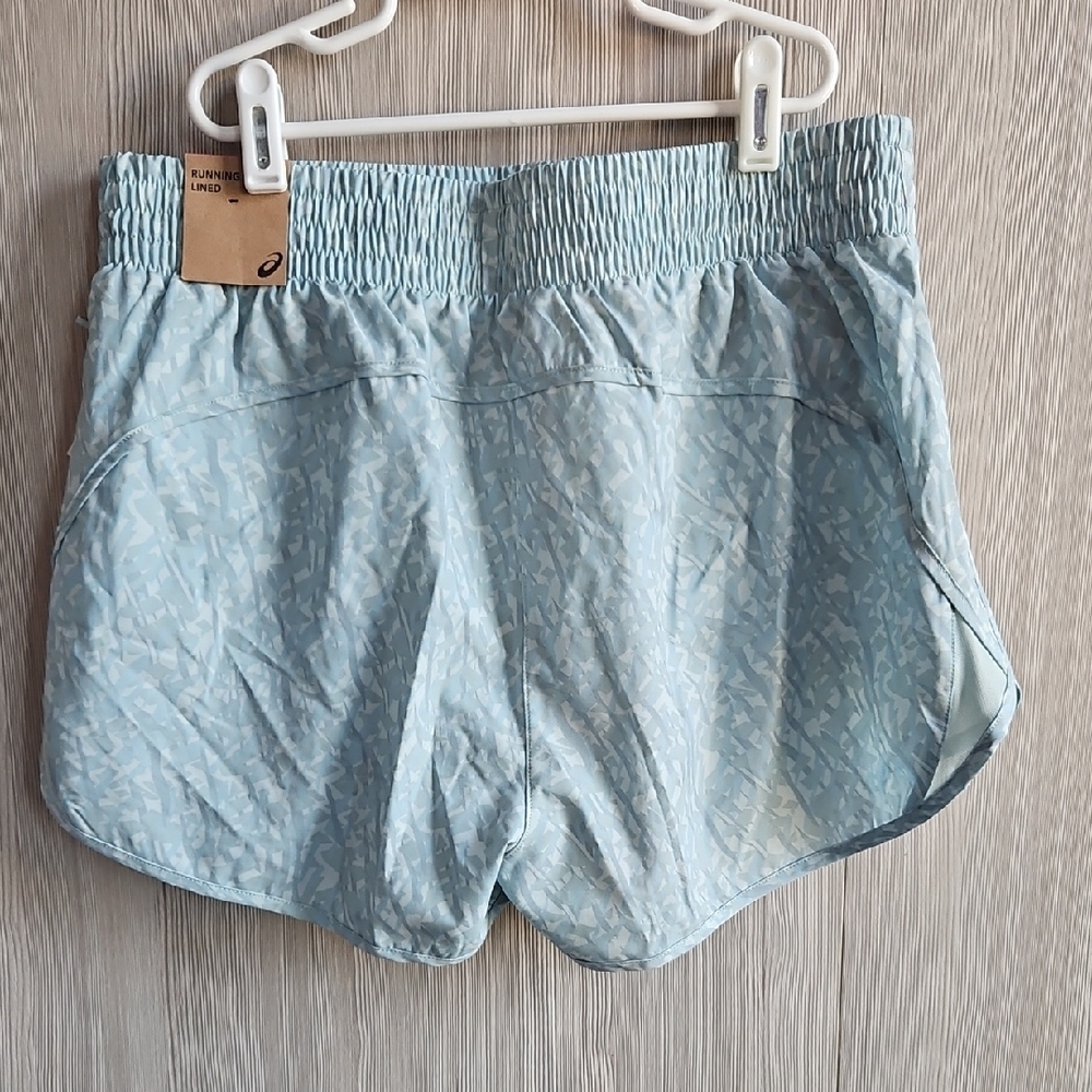 Asics Sky Blue Athletic Shorts Size Medium - Picture 3 of 9